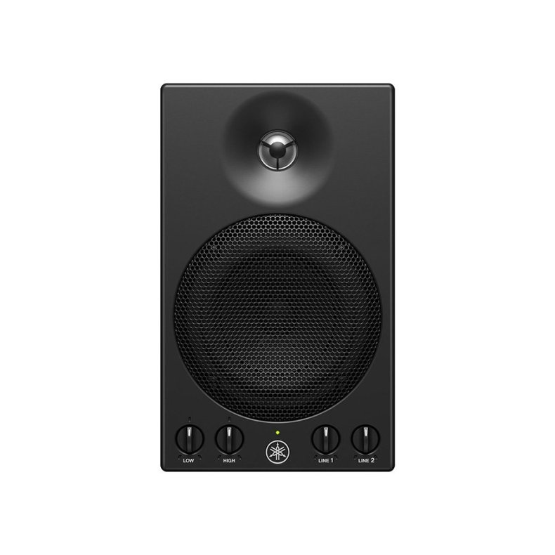 Yamaha MSP3A 2-way powered speaker, Bass-reflex type (Twisted Flare Port)