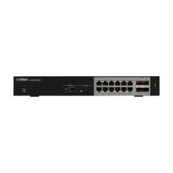 Yamaha SWX 2320 L2 Intelligent switch with 16 ports. 12 multi-gigabit ports and 4 SFP+ ports.