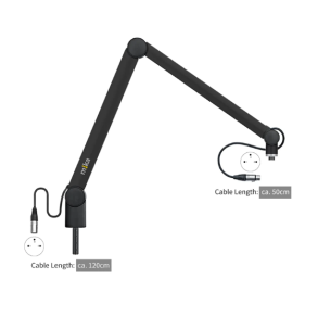 Yellowtec YT3601 Mic Arm Black size M without Signal with XLR connectors