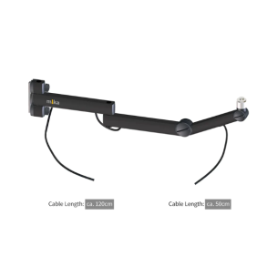 Yellowtec YT3206 Mic Arm TV Black with installed XLR connectors