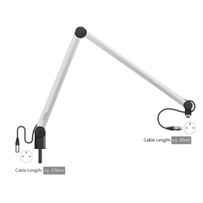 Yellowtec YT3301 m!ka Microphone Arm XL aluminum incl mounting with XLR 3 pin connectors