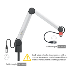 Yellowtec YT3105 m!ka "ON AIR" Microphone Arm XS aluminium with XLR Connectors