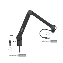 Yellowtec YT3501-XLR m!ka Microphone Arm XS black with XLR connectors