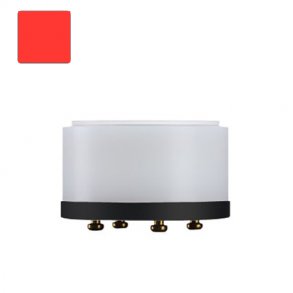 Yellowtec Litt RED 50/22 Color Segment  51mm Height 22mm Black