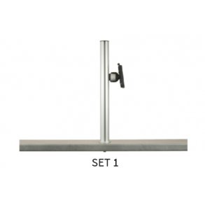 Yellowtec YT3410 Set 1 Single Monitor Aluminium