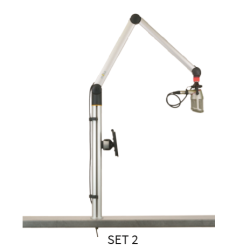 Yellowtec YT3411 m!ka Set 2: Single Monitor + Single Mic Set aluminium