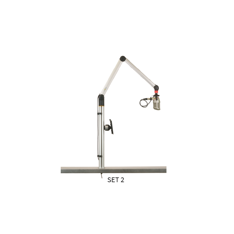 Yellowtec YT3411 m!ka Set 2: Single Monitor + Single Mic Set aluminium