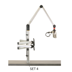 Yellowtec YT3413 m!ka Set 4: Dual Monitor + Single Mic Set aluminium