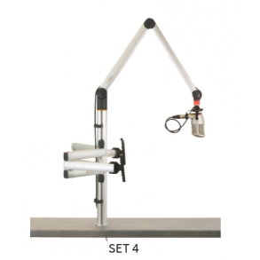 Yellowtec YT3413 Set 4 Dual Monitor + Single Mic Aluminium