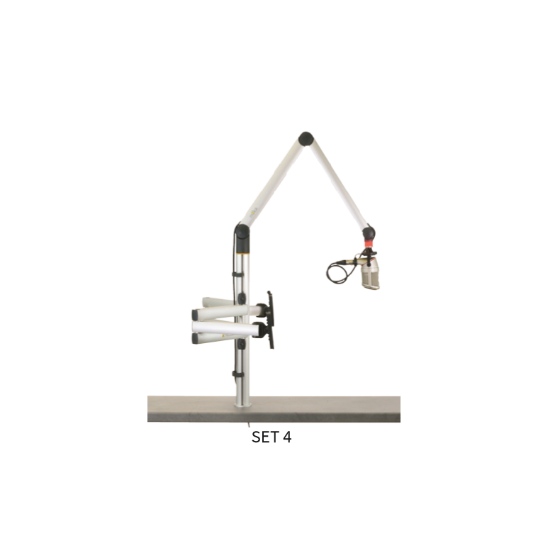 Yellowtec YT3413 m!ka Set 4: Dual Monitor + Single Mic Set aluminium