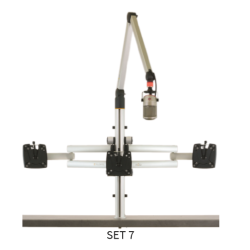 Yellowtec YT3416 m!ka Set 7: Triple XL Monitor + Single Mic Set aluminium