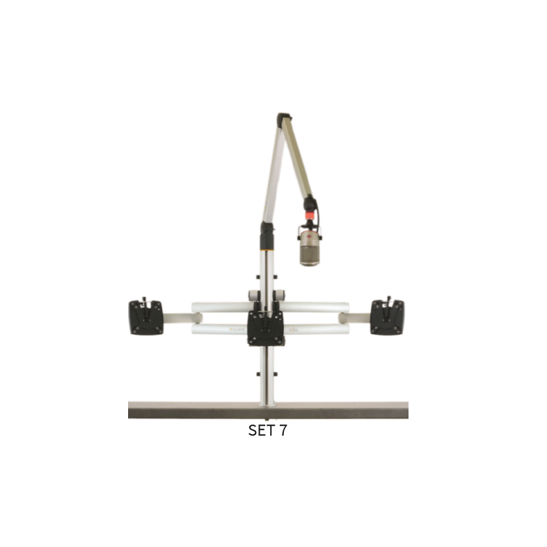 Yellowtec YT3416 m!ka Set 7: Triple XL Monitor + Single Mic Set aluminium