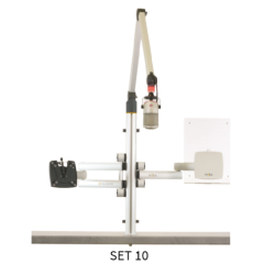 Yellowtec YT3419 m!ka Set 10: Single Monitor + Single Mic + CopyStand Set aluminium