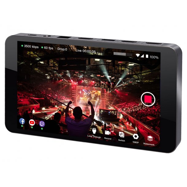 YoloLiv YoloBox Pro Multi-Camera Live Streaming & Switching, Wifi, 4G, 3 x HDMI, 1 x USB, 1 x SD