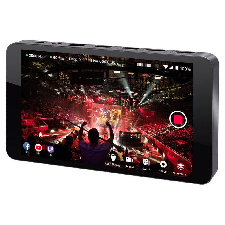 YoloLiv YoloBox Pro Multi-Camera Live Streaming &amp; Switching, Wifi, 4G, 3 x HDMI, 1 x USB, 1 x SD