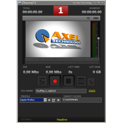 Axel YouPlay FREE TV Player 1 channel Software