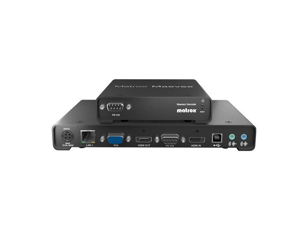 Matrox Maevex 5150 HD Encoder + Decoder bundle, AV-over-IP, RTSP & H ...