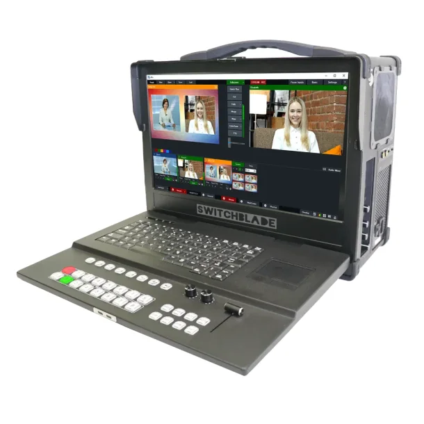 vMix Switchblade Zephyr 4-input SDI Portable, All-In-One Live Production System w/ vMix HD software