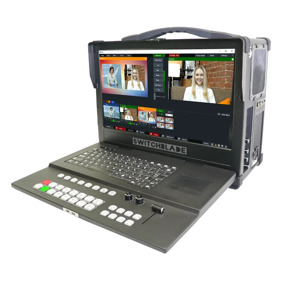 vMix Portable, All-In-One Live Prod. w/ vMix HD software; 8x 3G-SDI ...