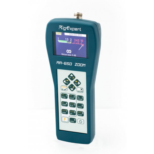 RigExpert AA-650 Zoom powerful antenna analyzer 0,1-650 MHz