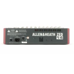 Allen &amp; Heath ZED-14 Multipurpose Mixer 10 Channel w/USB