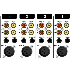 D&R Airmate-USB 8 ch. triple input radio On-Air / Production console with 2x USB + 1x VoIP+ 1x WPC