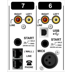 D&R Airmate-USB 8 ch. triple input radio On-Air with 2x USB and 2x TELCO 