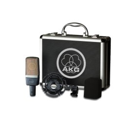 AKG C214 large-diaphragm condenser microphone