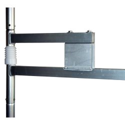 Eurocaster DS4F3 FM antenna system, demount., 4x alu dipoles WB, gain 8dBd, power 3KW, conn In 7/8"