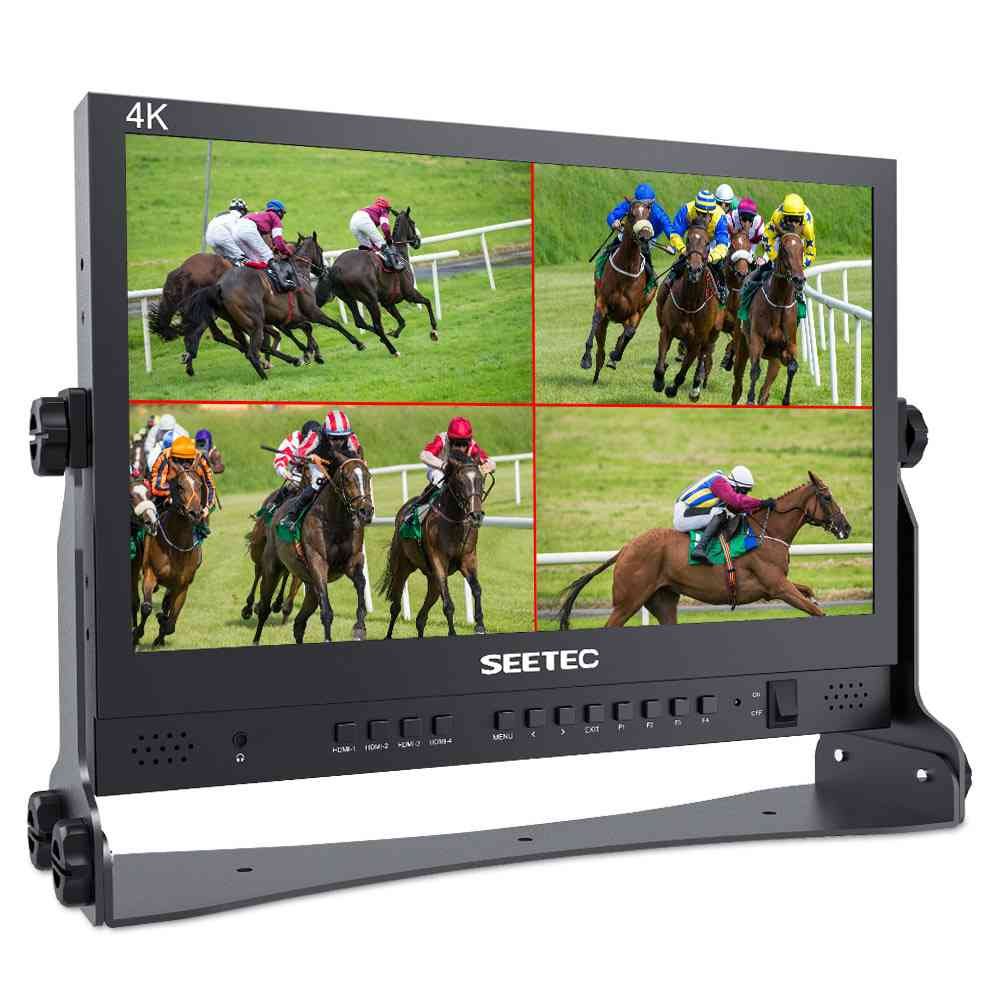 Seetec ATEM156 Live Streaming Broadcast Monitor with 4 HDMI In/out ...