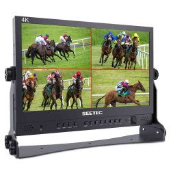 Seetec ATEM156 Live Streaming Broadcast Monitor with 4 HDMI In/out