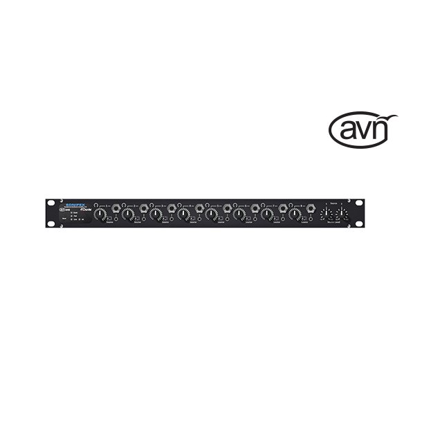 8 Stereo Analogue Headphone Outputs Dante Interface, PoE