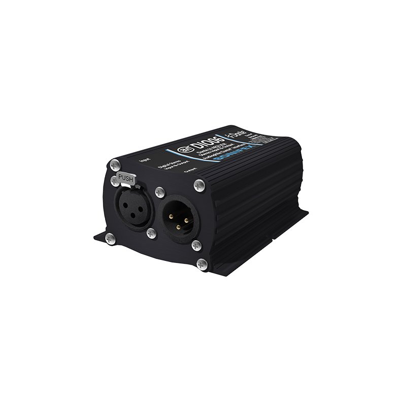 Sonifex AVN-DIO06 Dante to AES3 XLR Stereo Input &amp; Output Black