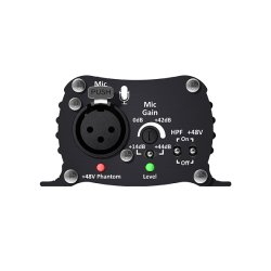 Sonifex AVN-DIO09 Microphone Input to Dante Black