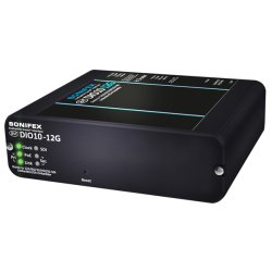 Sonifex AVN-DIO10-12G Dante to 12G/6G/3G/HD/SD-SDI Embedder/De-Embedder Black