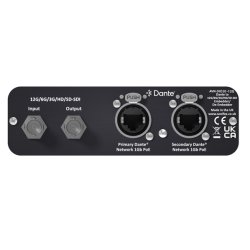 Sonifex AVN-DIO10-12G Dante to 12G/6G/3G/HD/SD-SDI Embedder/De-Embedder Black