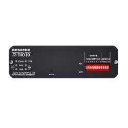 Sonifex AVN-DIO10 Dante to 3G/HD/SD-SDI Embedder/De-Embedder Black