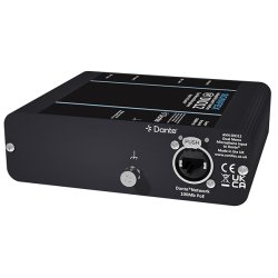 Sonifex AVN-DIO12 Dual Mono Microphone Input to Dante with Mic Gain Black