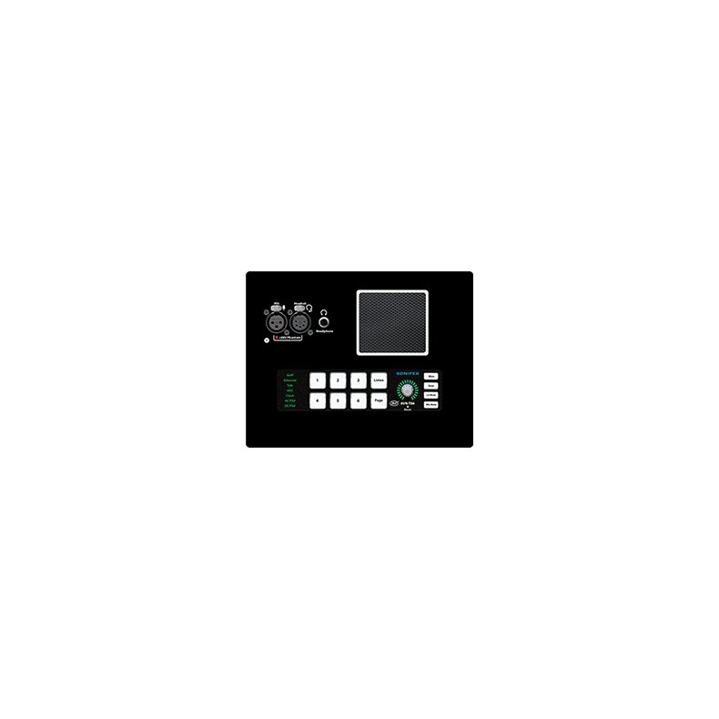 Sonifex AVN-TB6D 6 Button Talkback Intercom (desktop version)