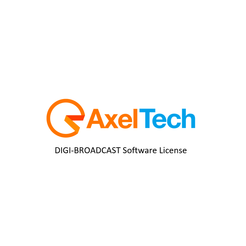 Axel DIGI-BROADCAST Software License