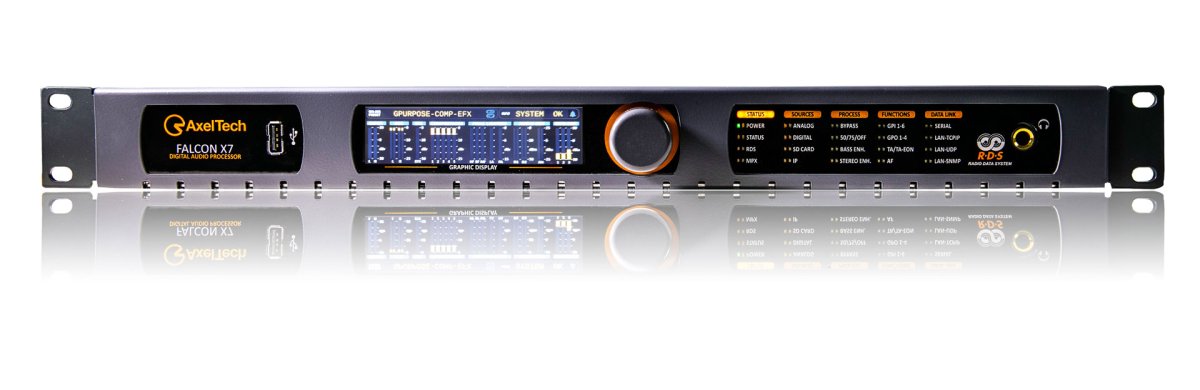 Axel Falcon X7 Digital Audio Processor 5 Bands, FM, DAB, HD, WEB