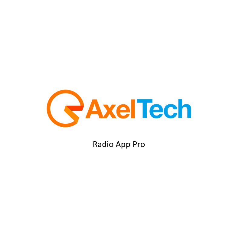 Axel Radio App Pro 5 pages application Software
