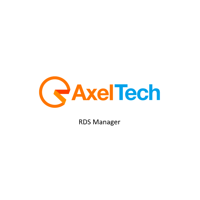 Axel RDS Manager Software