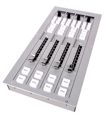 D&R AXUM 4 Fader Control Surface (for frames) - Radio Broadcast Mixers ...
