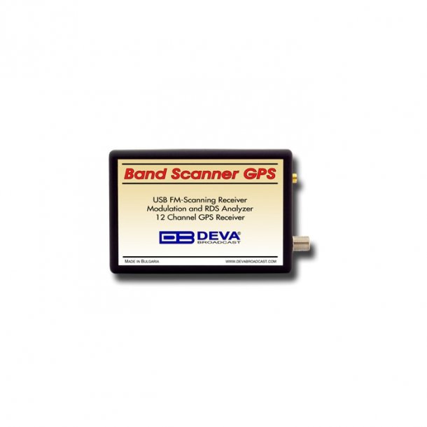 DEVA Band Scanner GPS - USB FM Scanning Receiver