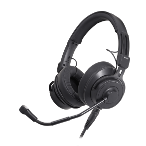 Audio-Technica AT-BPHS2Ca Broadcast Stereo Headset with Condenser cardioid mic. XLR + 6.3mm