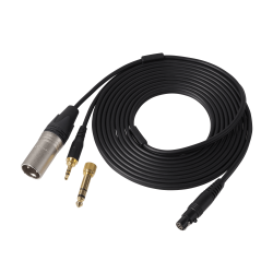 Audio-Technica AT-BPHS2 Broadcast Stereo Headset with Dynamic mic. XLR + 6.3mm/TB6M