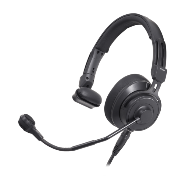 Audio-Technica AT-BPHS2S - Single Ear Broadcast Headset with Dynamic mic. XLR + 6.3mm/TB6M