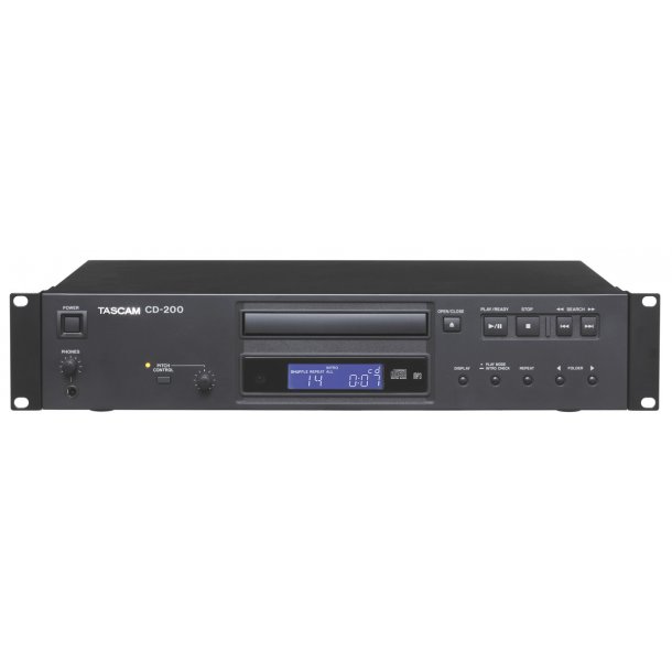 Tascam CD-200 CD-Player, MP3/WAV playback from CDs