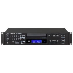 Tascam CD 200SB CD-player, SD/SDHC mem.card , USB player, rack mountable, MP3/WAV supported